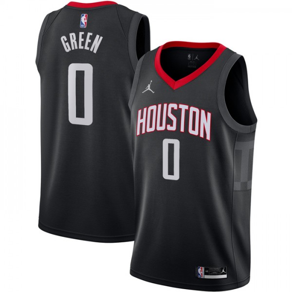 Houston Rockets Trikot Jalen Green 0 Jordan 2022-23 Statement Edition Schwarz Swingman - Herren Houston Rockets Trikot Jalen Green 0 Jordan 2022-23 Statement Edition Schwarz Swingman - Herren